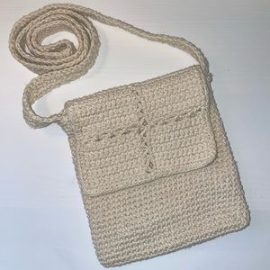 Jackson Crocheted Crossbody Bag